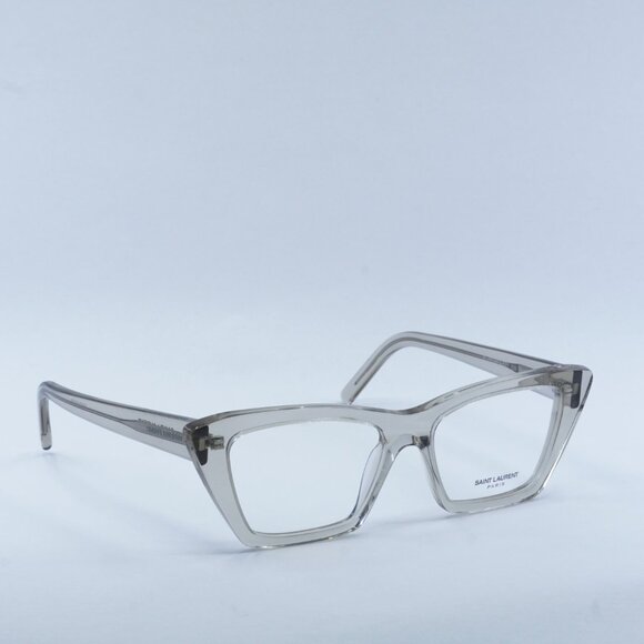🕶️ New Saint Laurent SL276 MICA OPT 005 Eyeglasses - Beige Frame - Picture 9 of 11